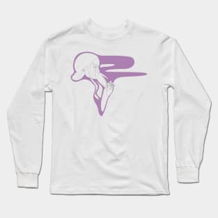 Smoke magenta Long Sleeve T-Shirt